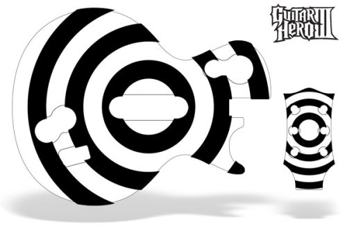 Guitar Hero 3 Guitar Skin: Bullseye (Wii)