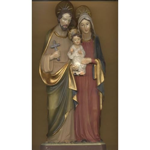 Christ Child / St Joseph & Mother Mary Statue * By Giovanni * Hand Made