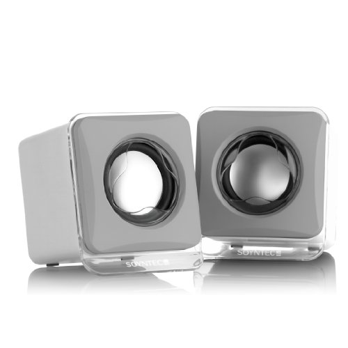 SOYNTEC Lautsprecher Voizze 150 Arctic White 3D Stereo Sound USB Preisvergleich