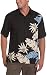 Cubavera Men's Short Sleeve Printed Rayon Shirt