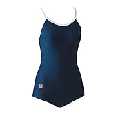 FOOT MARK(フットマーク) ジュニア ツーウェイ水着 白パイピング 101504J 08 コン 120