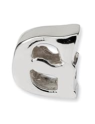 Sterling Silver Reflections Letter G Bead Real Goldia Designer Perfect Jewelry Gift