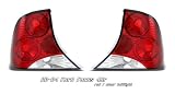 00-04 Ford Focus 4dr Altezza Euro Taillight Red and Clear