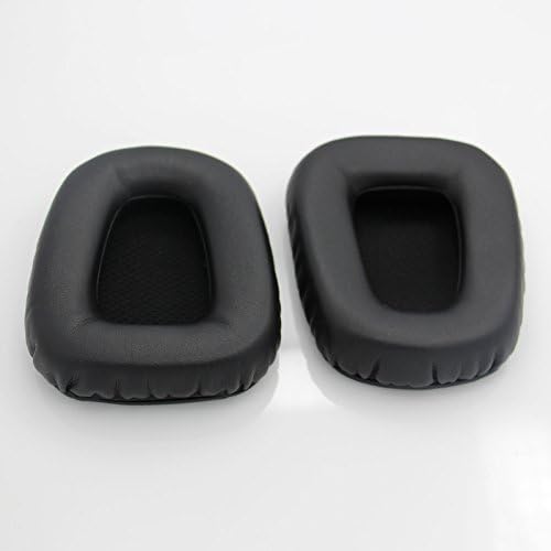 Fanny510 New 1 Pair Black Soft Replacement Earpads Ear Pads Cushions for Razer Electra Gaming Pc Music Headphones