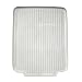 Dish Drainer - Plastic Drain Board (White) (1.25"H x 20"L x 16"W)