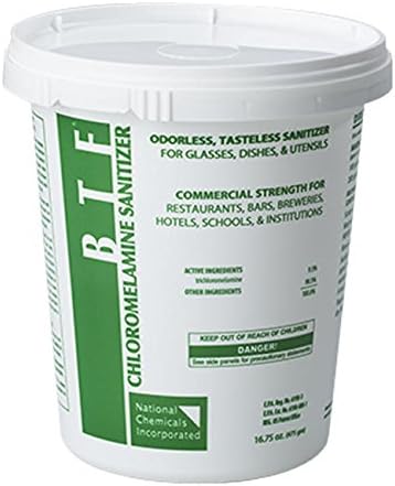 National Chemicals 12001 BTF Chloromelamine Sanitizer Powder (1 EACH)