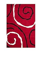 Kayoom Alfombra Funky 1225 Silber (Granate)