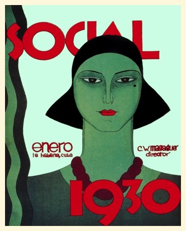 12x18 Cuban Deco poster