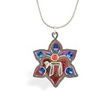 Chai with Colorful Flower Necklace from the Artazia Collection #715 JN