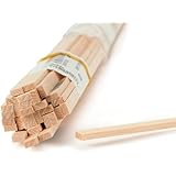 Midwest Products Basswood Strip, 1/8 x 1/4-Inch, 30-Pack