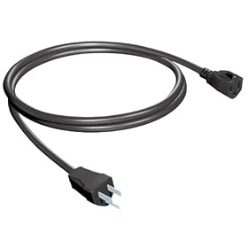 Stanley 33089 Black Outdoor Extension Cord, 8-Foot