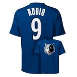 Majestic Minnesota Timberwolves Ricky Rubio Tee