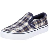 Skechers Little Kid/Big Kid Tossers-Obtain Slip-On Sneaker,Navy/White,2.5 M US Little Kid