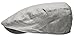 Men's Linen Flat Ivy Gatsby Summer Newsboy Hats (Light Grey, LXL)