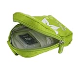 rooCASE Fashion (Hawaiian Flower / Green) Nylon Padded Case for Sony Cybers ....