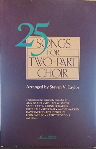 25 Songs for Two-Part Choir
