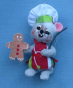 Annalee 3″ Gingerbread Chef Mouse