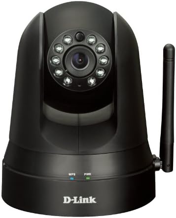 D-Link DCS-5010L Pan & Tilt Wi-Fi Camera (Black) (Discontinued by Manufacturer)