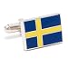 Sweden Flag Cufflinks