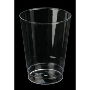 Plastic 10 oz. Highball Glasses (25 count) Adult