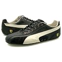 Mens Puma Supersqualo Black Ferrari Trainers