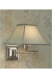Kingston Swing Arm Lamp Sage Brushed Steel