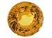 MIN .60CT 5MM ROUND COLOR ENHANCED YELLOW SAPPHIRE