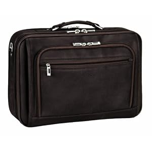Solo Classic Collection Laptop Portfolio, Cognac