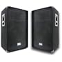 Seismic Audio - Pair of 15" PA DJ Speakers 700 Watts PRO Audio - Mains, Monitors, Bands, Karaoke, Churches, Weddings