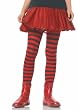 2 PAIR 1st Fantasies Fun Girls Striped Tights (Color Choices)