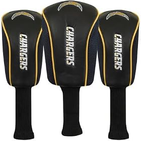 NFL San Diego Chargers Mesh Barrel Headcover - Set of Three