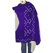 Shawls Wraps Tie & Dye Print Wool Accessories 80 x 35 inches
