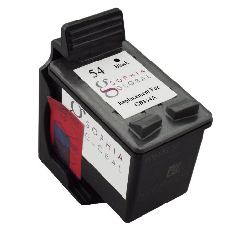 Sophia Global Remanufactured Ink Cartridge Replacement for HP 54 (1 Black)