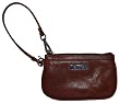 Calvin Klein Wristlet Leather Cognac