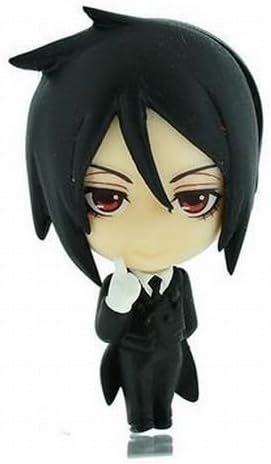Black Butler Kuroshitsuji Deformation Figure Mascot Doll Sebastian Japan