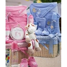 Got Milk Baby Basket - Baby Boy Medium