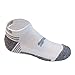 Puma Socks All Sport Cushioned Low Cut - 6 Pack Shoe Size 4 - 9.5 (White/Grey)