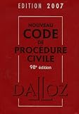 Revue Dalloz-Sirey  / Nouveau code de procédure civile : Edition 2007