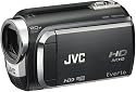 JVC GZ-HD320 BEU Full HD Hybrid-Camcorder (microSD, 120 GB Festplatte, 20-fach opt. Zoom, 6,9 cm (2,7 Zoll) Display) onyx-schwarz