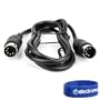 Soundlab Male 5-Pin DIN to Male 5-Pin DIN Midi Lead 1.2m