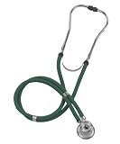 Search : MABIS Legacy Sprague Rappaport-Type Stethoscope, Deluxe Four-Color Box, 30", Hunter Green