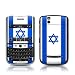 Israel Flag Design Skin Decal Sticker for the Blackberry Tour 9630 Cell Phone