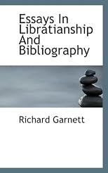 Essays In Libratianship And Bibliography