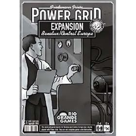 Family Board Games Power Grid Central Eur Benelux Expansion by Rio Grande Games