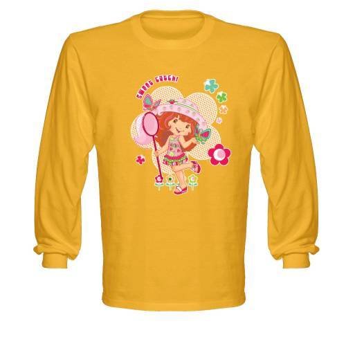 Strawberry Shortcake Shirts - Sweet Catch Long-Sleeve Adult T-Shirt