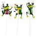 1 Set of 3 Animal Friends Metal Garden Stake 24