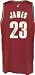 LeBron James Autographed Jersey | Details: Cleveland Cavaliers, adidas Authentic Red