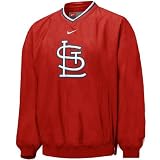 Nike St Louis Cardinals Red Tackle Twill Pullover Windshirt