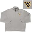 West Virginia Mountaineers NCAA "Glacier" Fleece Pullover Sweatshirt (Grey Heather)
