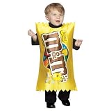 M&M Peanut Wrapper Costume Size: 18-24 Month